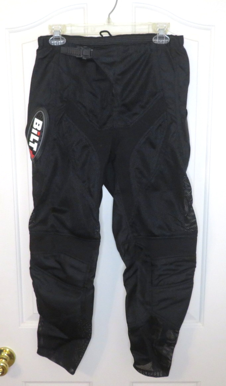 BILT BLORP 4 Motocross MX Pants Mens Size 30 Dirt Bike Motorcycle Black